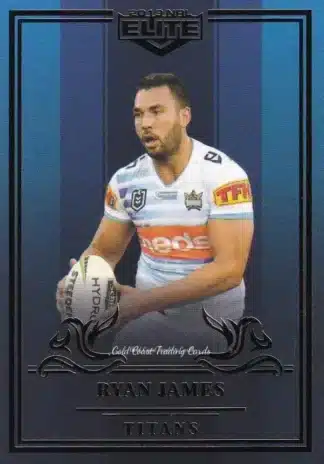 2019 NRL Elite Sapphire Mojo - MS042 Ryan James Gold Coast Titans