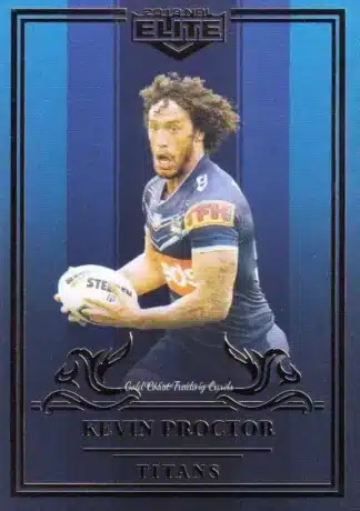 2019 NRL Elite Sapphire Mojo - MS044 Kevin Proctor Gold Coast Titans