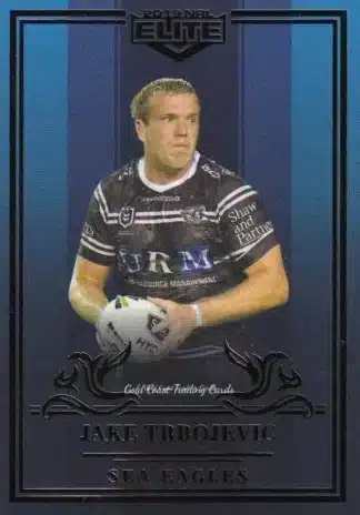2019 NRL Elite Sapphire Mojo - MS053 Jake Trbojevic Manly Sea Eagles
