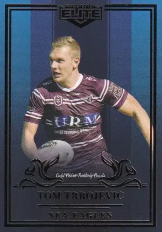 2019 NRL Elite Sapphire Mojo - MS054 Tom Trbojevic Manly Sea Eagles