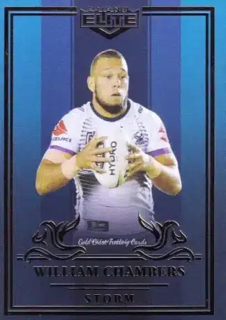 2019 NRL Elite Sapphire Mojo - MS057 Will Chambers Melbourne Storm