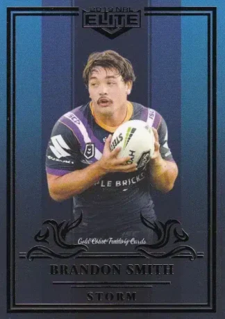 2019 NRL Elite Sapphire Mojo - MS061 Brandon Smith Melbourne Storm