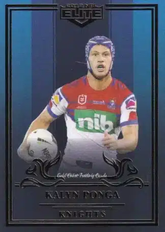 2019 NRL Elite Sapphire Mojo - MS070 Kalyn Ponga Newcastle Knights