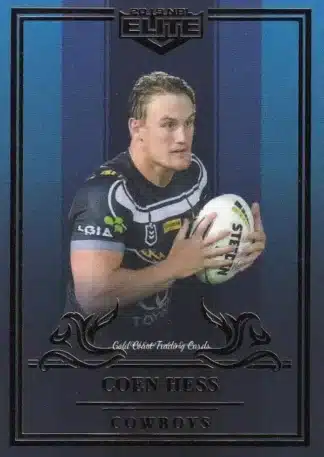 2019 NRL Elite Sapphire Mojo - MS076 Coen Hess North Qld Cowboys