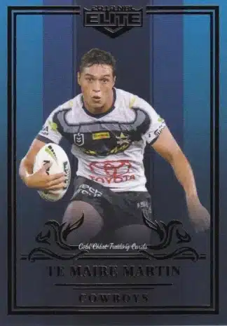 2019 NRL Elite Sapphire Mojo - MS077 Te Maire Martin North Qld Cowboys