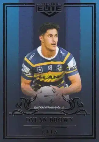 2019 NRL Elite Sapphire Mojo - MS084 Dylan Brown Parramatta Eels
