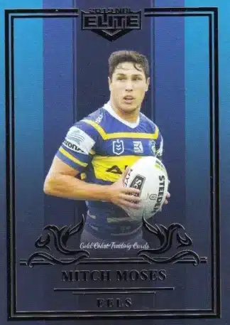 2019 NRL Elite Sapphire Mojo - MS089 Mitchell Moses Parramatta Eels