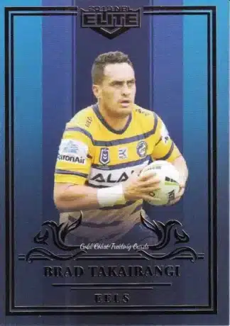 2019 NRL Elite Sapphire Mojo - MS090 Brad Takairangi Parramatta Eels