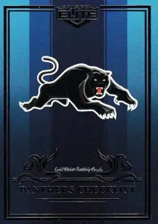 2019 NRL Elite Sapphire Mojo - MS091 Logo Checklist Penrith Panthers
