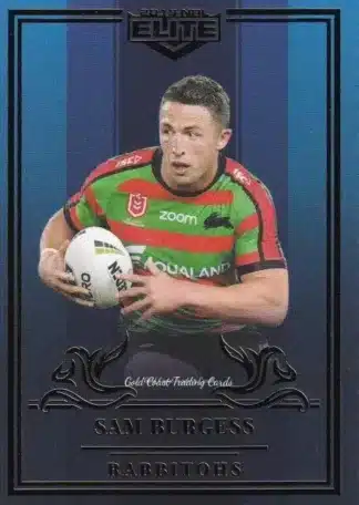 2019 NRL Elite Sapphire Mojo - MS101 Sam Burgess South Sydney Rabbitohs