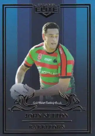 2019 NRL Elite Sapphire Mojo - MS108 John Sutton South Sydney Rabbitohs