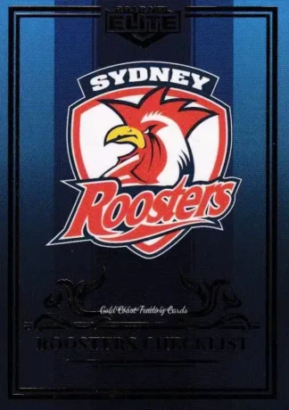 2019 NRL Elite Sapphire Mojo - MS118 Logo Checklist Sydney Roosters