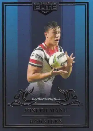 2019 NRL Elite Sapphire Mojo - MS123 Joseph Manu Sydney Roosters