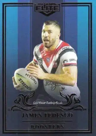 2019 NRL Elite Sapphire Mojo - MS126 James Tedesco Sydney Roosters