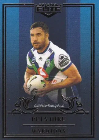 2019 NRL Elite Sapphire Mojo - MS131 Peta Hiku Warriors