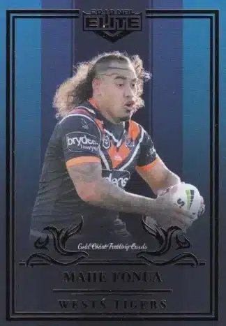 2019 NRL Elite Sapphire Mojo - MS139 Mahe Fonua Wests Tigers