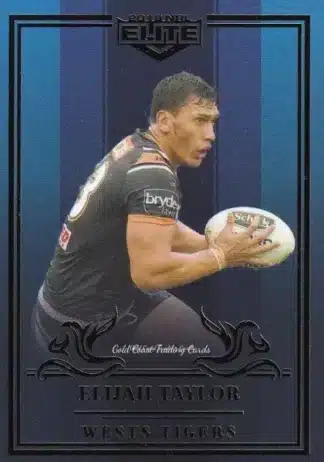 2019 NRL Elite Sapphire Mojo - MS144 Elijah Taylor Wests Tigers