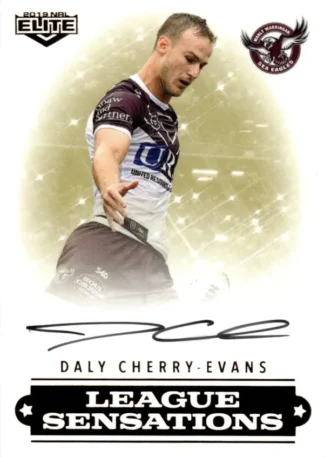 2019 NRL Elite League Sensations Signature - LS06 Daly Cherry-Evans Manly Sea Eagles