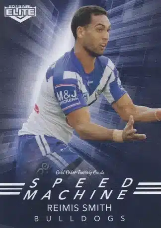 2019 NRL Elite Speed Machine - SM06 Reimis Smith Canterbury Bulldogs