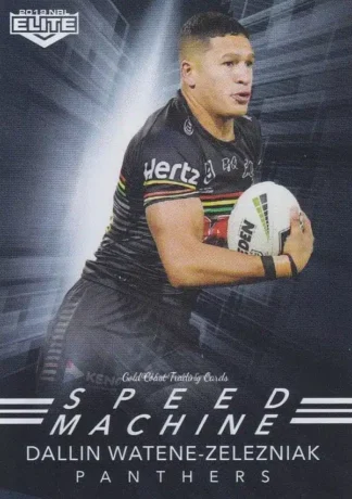 2019 NRL Elite Speed Machine - SM22 Dallin Watene-Zelezniak Penrith Panthers