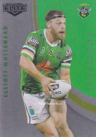 2019 NRL Elite Spotlight - SP04 Elliott Whitehead Canberra Raiders