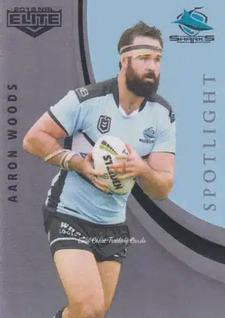 2019 NRL Elite Spotlight - SP06 Aaron Woods Cronulla Sharks