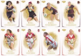 2019 NRL Elite NRLW Women - Full Set Of 16 Cards