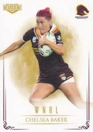 2019 NRL Elite NRLW Women - NRLW03 Chelsea Baker Brisbane Broncos