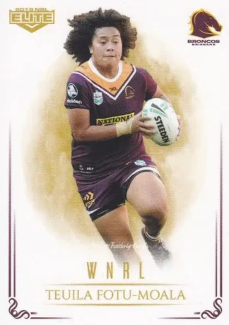 2019 NRL Elite NRLW Women - NRLW04 Teuila Fotu-Moala Brisbane Broncos