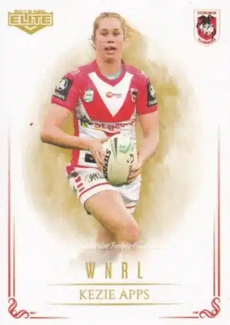 2019 NRL Elite NRLW Women - NRLW05 Kezie Apps St George Dragons