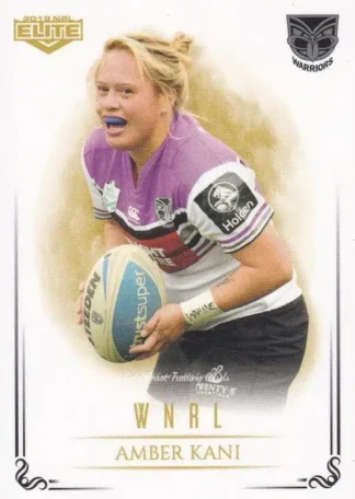 2019 NRL Elite NRLW Women - NRLW13 Amber Kani Warriors