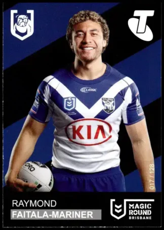 2019 Magic Round - Card 017 Raymond Faitala-Mariner Canterbury Bulldogs