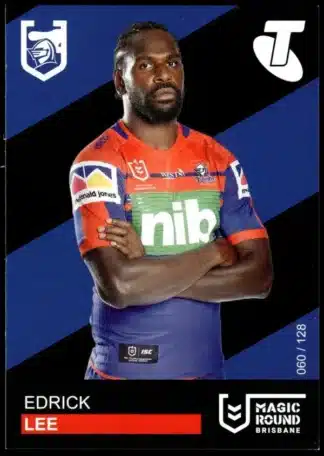 2019 Magic Round - Card 060 Edrick Lee Newcastle Knights