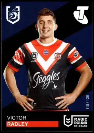 2019 Magic Round - Card 110 Victor Radley Sydney Roosters