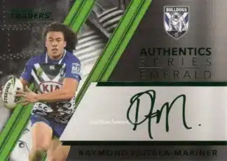 2019 NRL Traders Emerald Signature Series - ASE03 Raymond Faitala-Mariner Canterbury Bulldogs