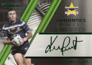 2019 NRL Traders Emerald Signature Series - ASE09 Kyle Feldt North Qld Cowboys