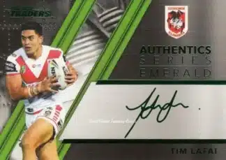 2019 NRL Traders Emerald Signature Series - ASE13 Tim Lafai St George Dragons