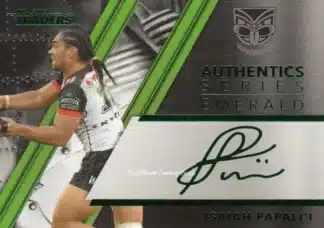 2019 NRL Traders Emerald Signature Series - ASE15 Isaiah Papali'i Warriors