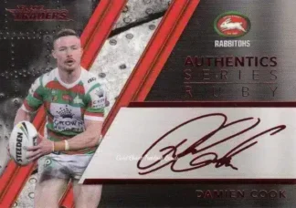 2019 NRL Traders Ruby Signature Series - ASR12 Damien Cook South Sydney Rabbitohs