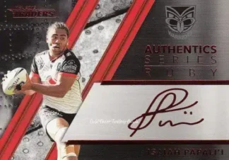 2019 NRL Traders Ruby Signature Series - ASR15 Isaiah Papali'i Warriors