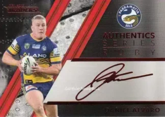 2019 NRL Traders Ruby Signature Series - ASR18 Daniel Alvaro Parramatta Eels