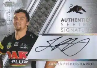 2019 NRL Traders Authentics Signature Series - AS11 James Fisher-Harris Penrith Panthers