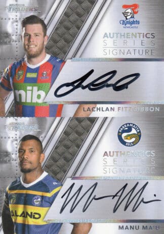 2019 NRL Traders Authentics Signature