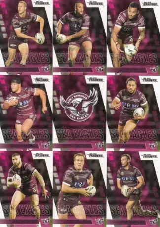 2019 NRL Traders Base Team Set - Manly Sea Eagles