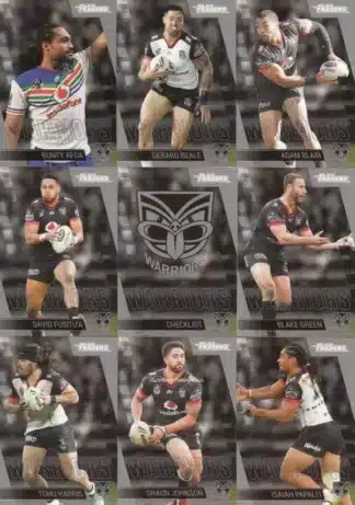 2019 NRL Traders Base Team Set - Warriors