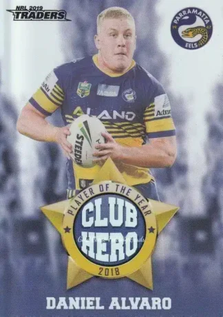2019 NRL Traders Club Hero - CH19 Daniel Alvaro Parramatta Eels