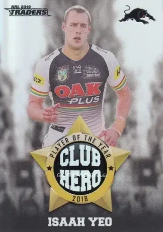2019 NRL Traders Club Hero - CH21 Isaah Yeo Penrith Panthers