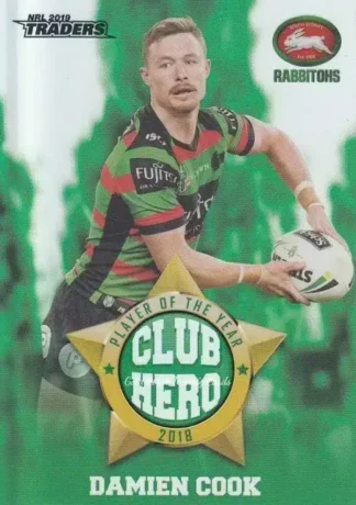 2019 NRL Traders Club Hero - CH23 Damien Cook South Sydney Rabbitohs