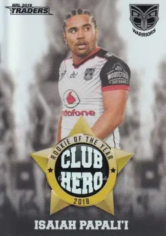 2019 NRL Traders Club Hero - CH30 Isaiah Papali'i Warriors