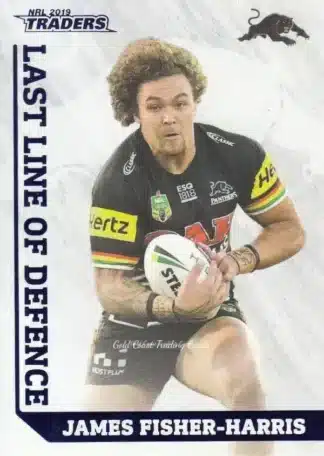 2019 NRL Traders Last Line Of Defence - LD21 James Fisher-Harris Penrith Panthers